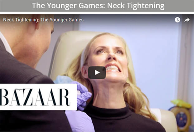 Neck Tightening video by Dr. Paul Jarrod Frank of PFRANKMD in New York City Neck Tightening video by Dr. Paul Jarrod Frank of PFRANKMD in New York City
